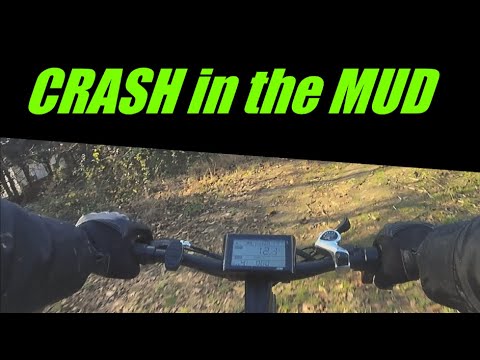 emtb | CRASH in the MUD | Ecotric 26 inch FAT Tire electric bike