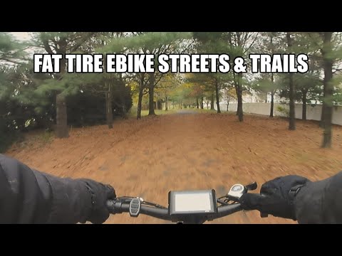 FAT Tire eBike | Streets & Trails | Ecotric Sportcool 26 inch | 500 Watt Bafang motor