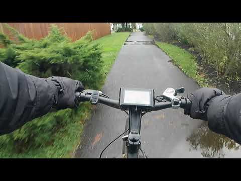 Rainy Ride Part 1 | Ecotric FAT Tire ebike | EMTB