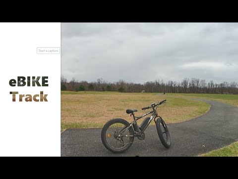 eBike Track @ the Park | Ecotric Sportcool 26 inch FAT Tire Electric Bicycle | emtb