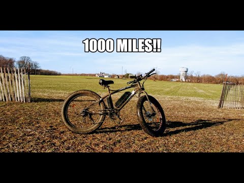 1000 Mile Update | Ecotric 26 inch FAT Tire eBike