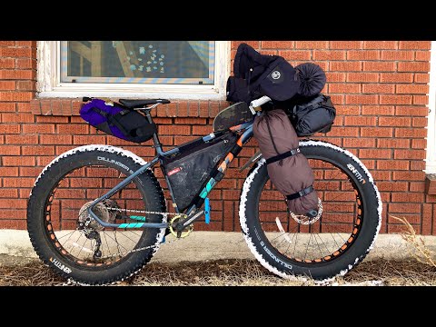 Goodnight 2020 Bikepacking Trip - Camping in the Snow #goodnight2020campout