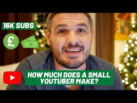 How much money does a small YouTube channel make (2020)