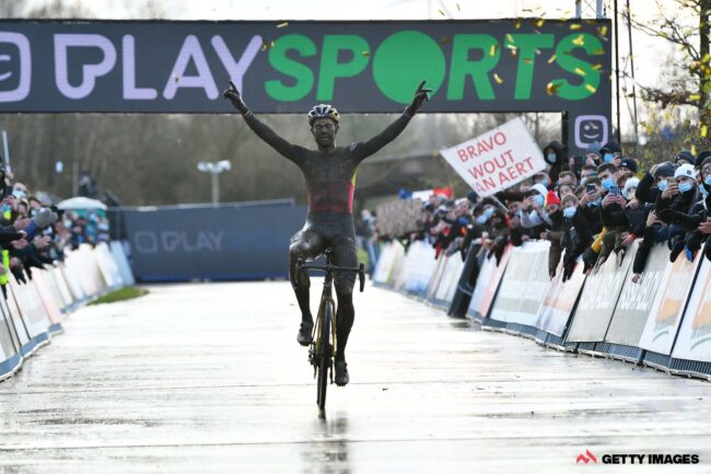 Van Aert obliterates the field in his first cyclocross race of the season