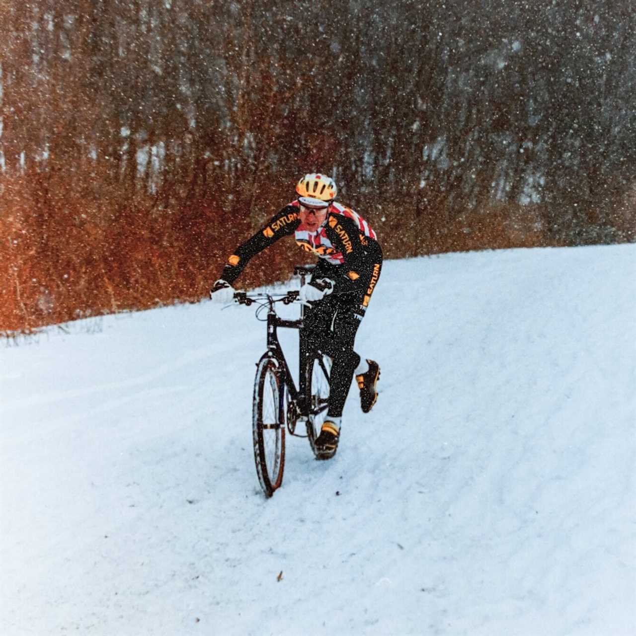 Retro gallery: Racing in a blizzard at US CX nationals in 1995