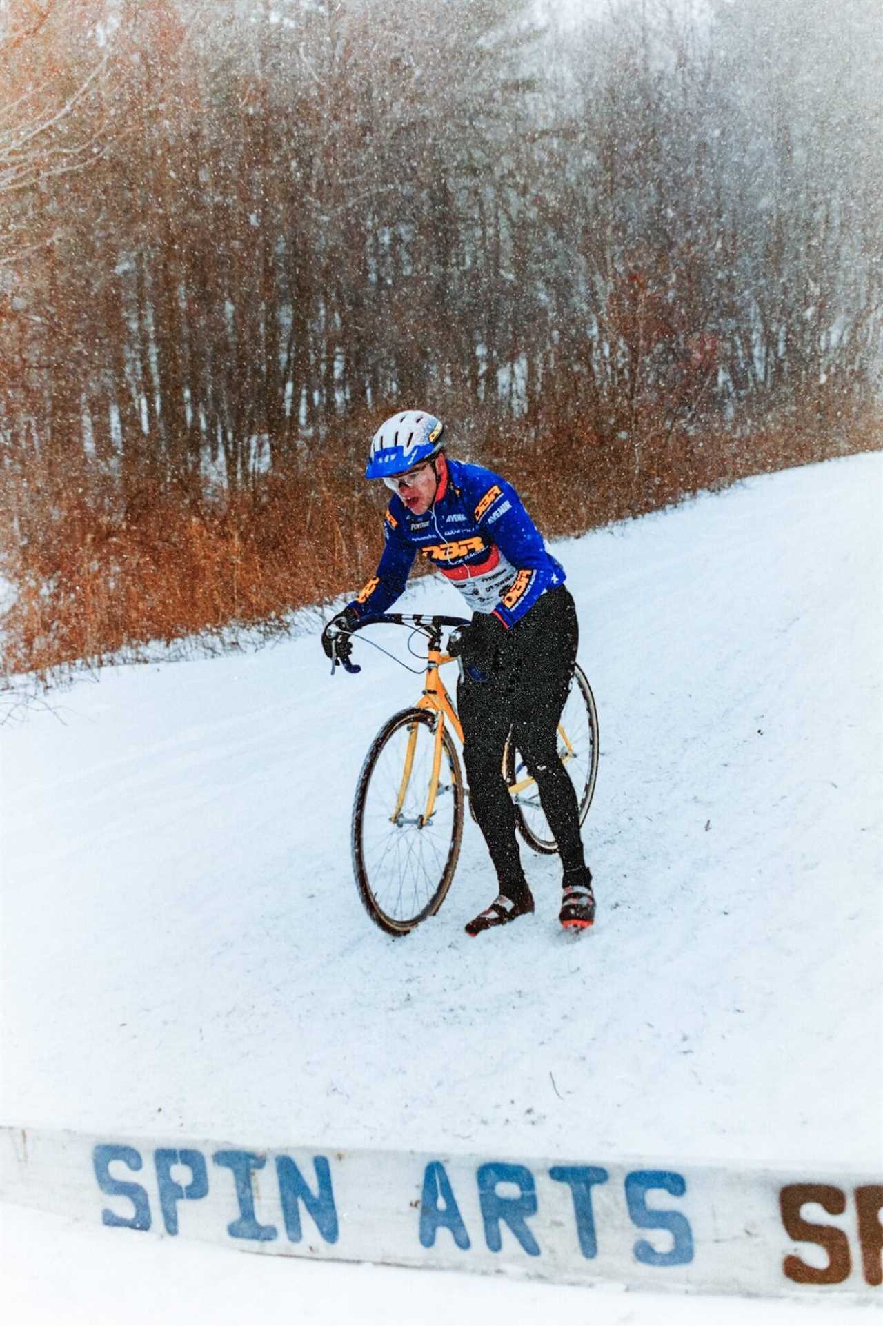 Retro gallery: Racing in a blizzard at US CX nationals in 1995