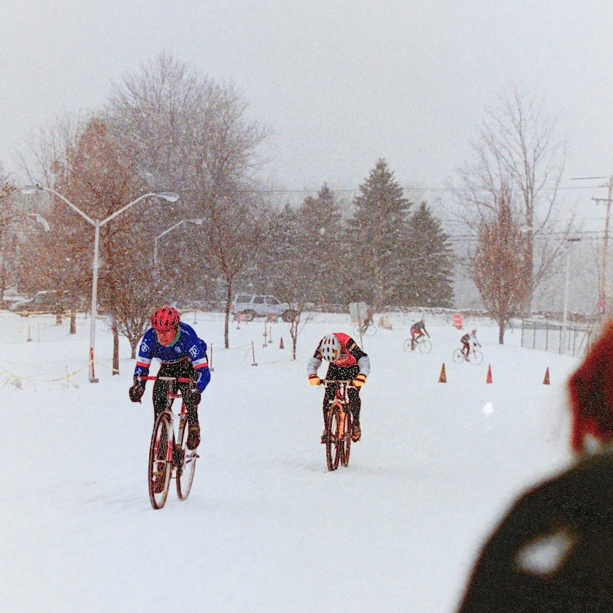 Retro gallery: Racing in a blizzard at US CX nationals in 1995