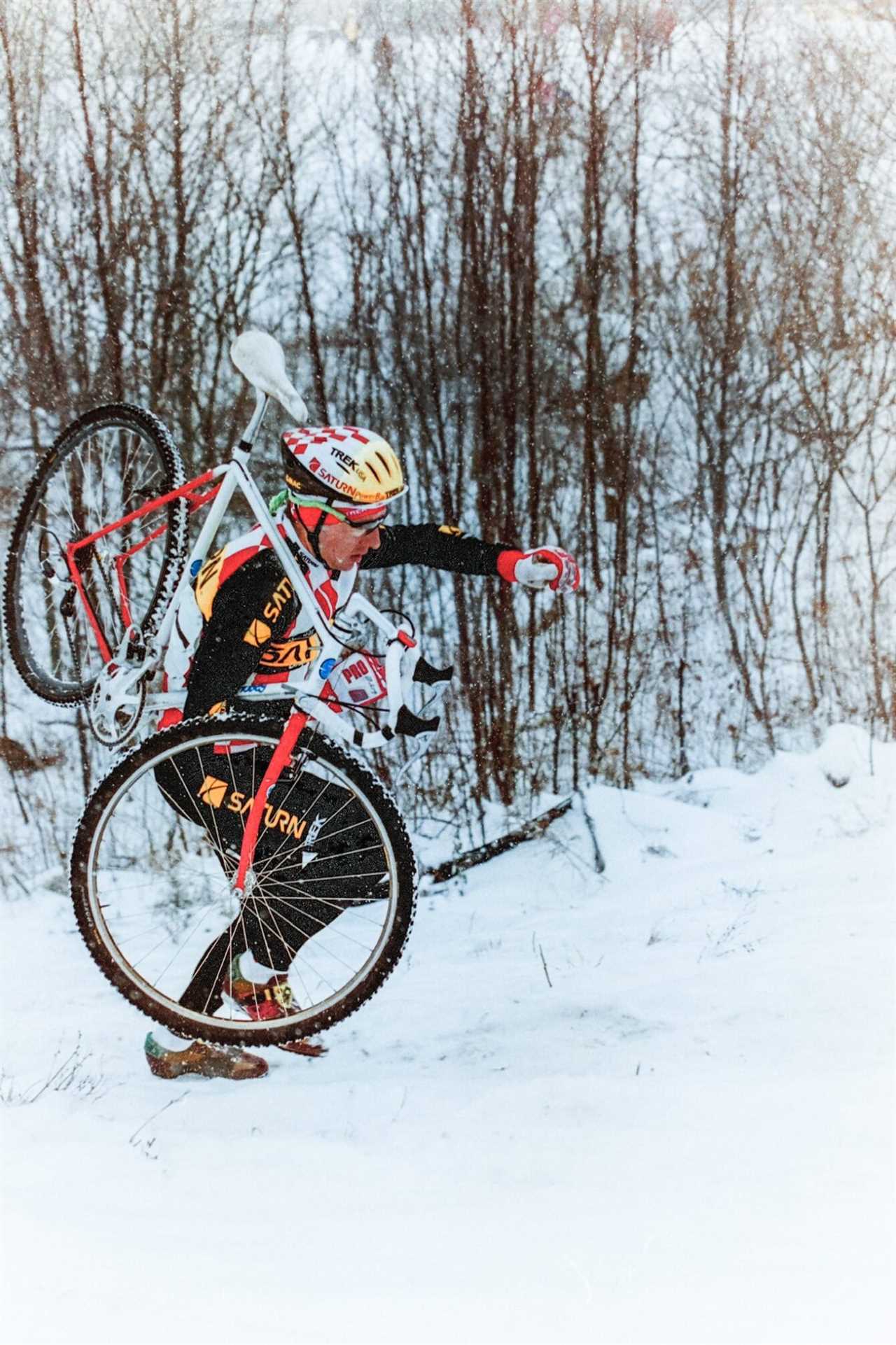 Retro gallery: Racing in a blizzard at US CX nationals in 1995