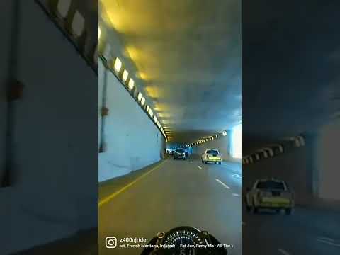 Rippin' it through the Trenton Tunnel!