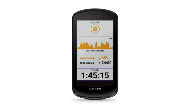 Garmin Edge 1040 Solar harnesses the sun for 100 hours of claimed run time