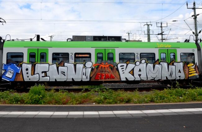 A small investigation into the Lennard Kämna graffiti train