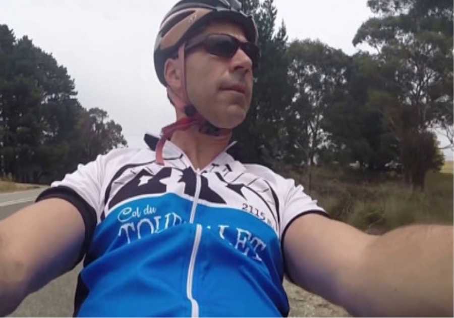 Cycling adventures: recumbent bike