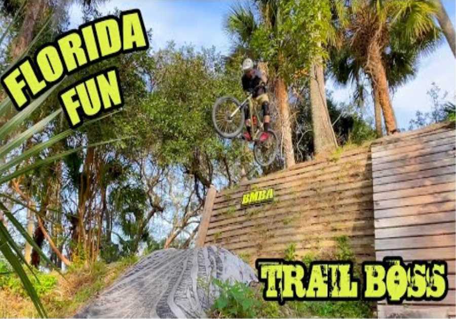 Riding the MTB Jumps in Florida | Grapefruit Trails