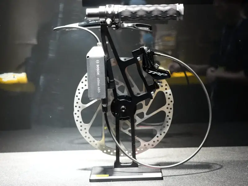 tektro and bosch antilock brakes for e-bikes