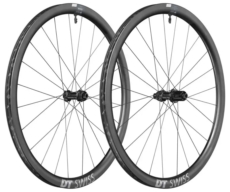 DT Swiss CRC 1400 Spline carbon cyclocross racing wheels, 35mm
