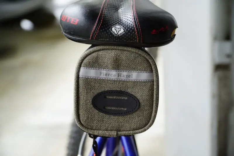 Fierce Hazel True Grit Saddle Bag on Wtb rear