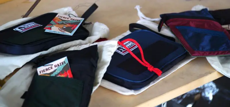 Fierce Hazel cycling wallets