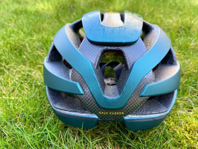 Trek Velocis Helmet side back