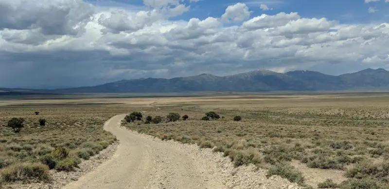 Bikepacking Roots Pony Express route lonsome gravel road