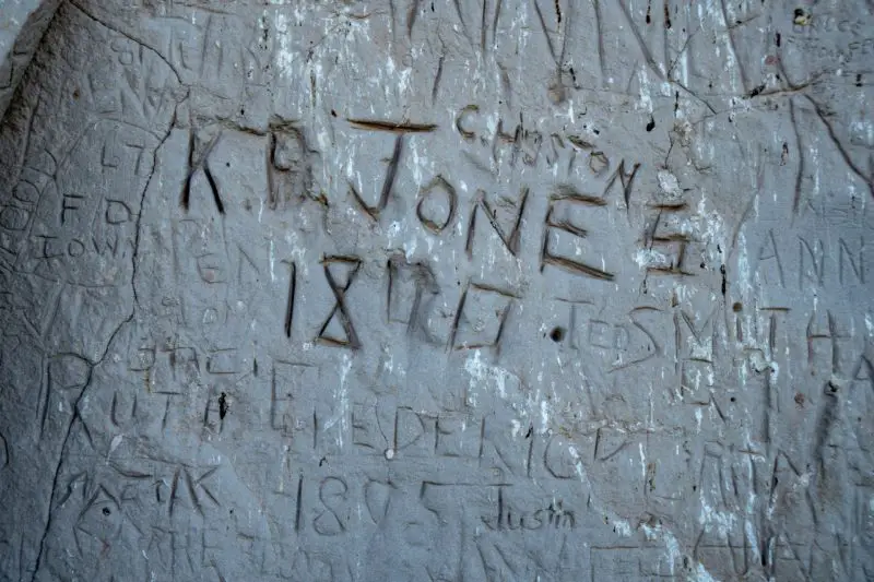 Bikepacking Roots Pony Express route history carvings