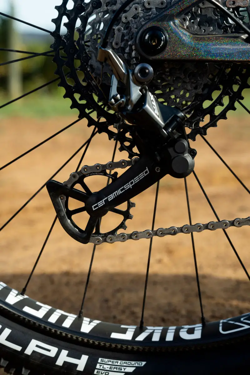 ceramic speed ospw shimano xtr derailleur cape epic pro bike check