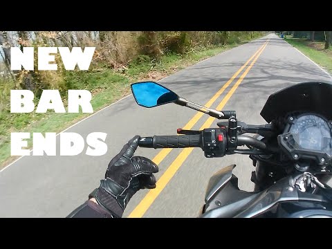 Bar Ends, Frame Sliders, Tires and a Drone | New Jersey MotoVlog
