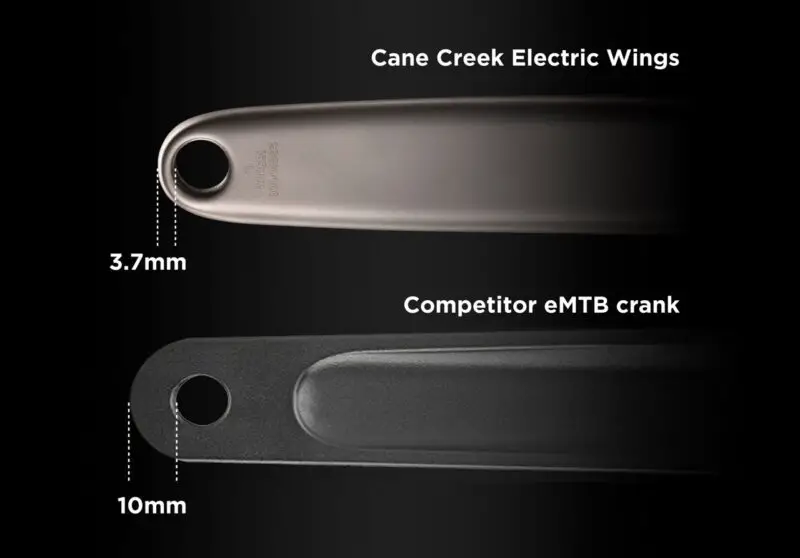 Cane Creek Electric Wings are 3D Printed Titanium Cranks for eBikes