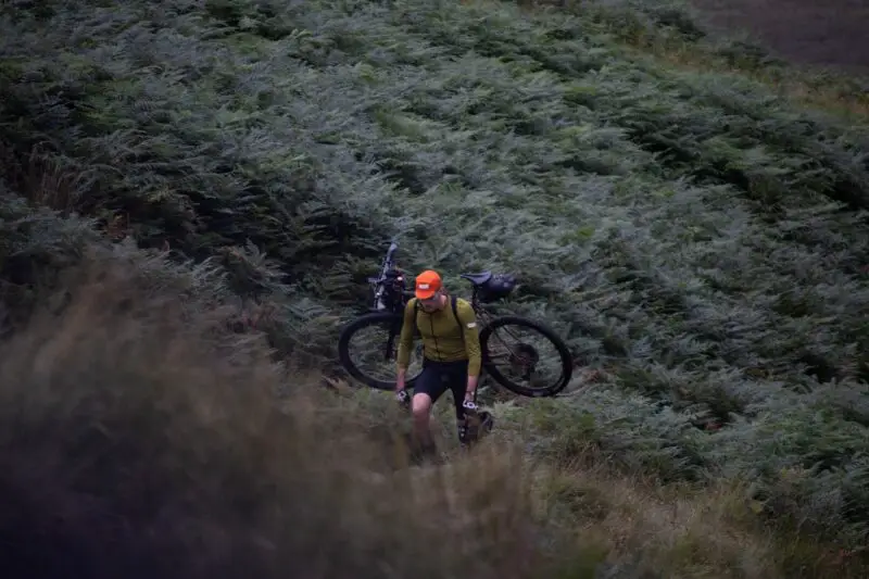 Restrap Hike-A-Bike Harness in use outside