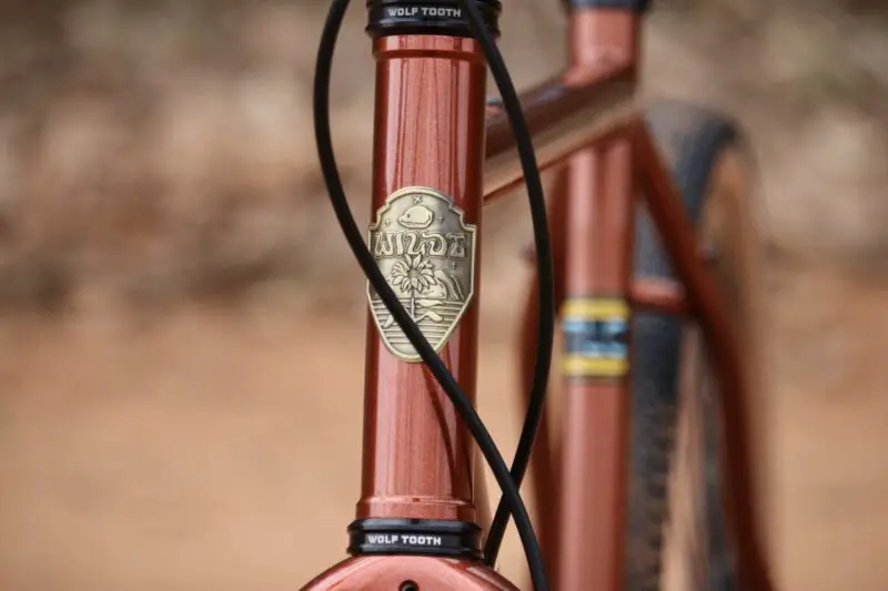 Wilde Bikes Rambler SL head badge