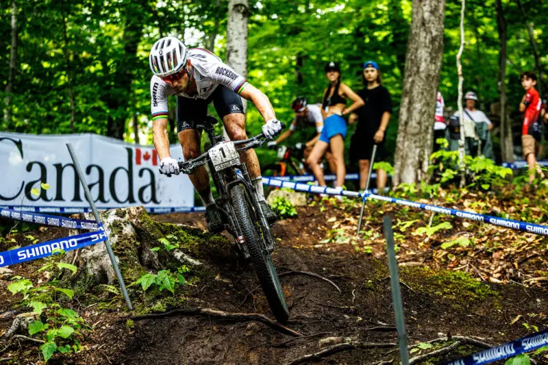 nino schurter test pilot maxxis severe mtb xc tire wet conditions world cup racing