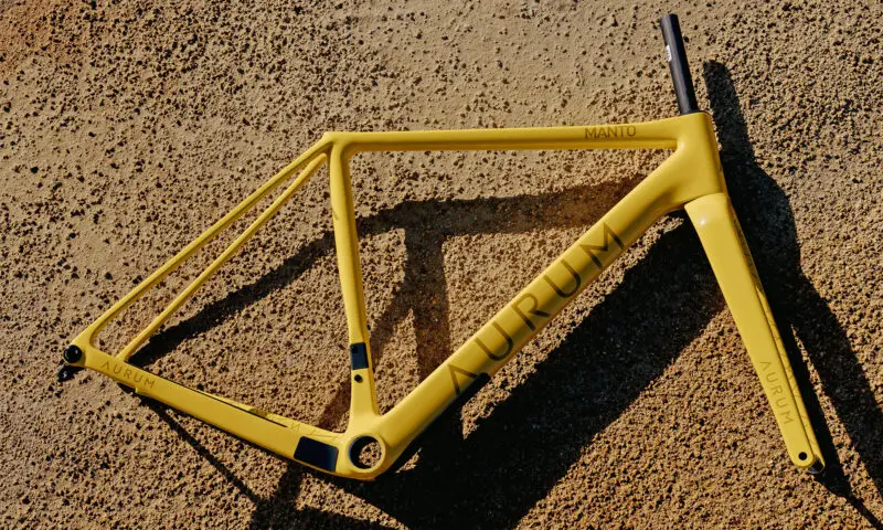 Aurum Manto race-ready carbon gravel bike, frameset