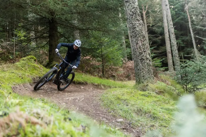 2023 canyon spectral on emtb test glentress trail center