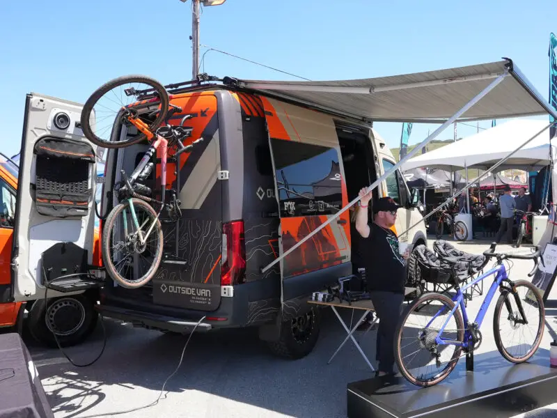 outside van custom camper van