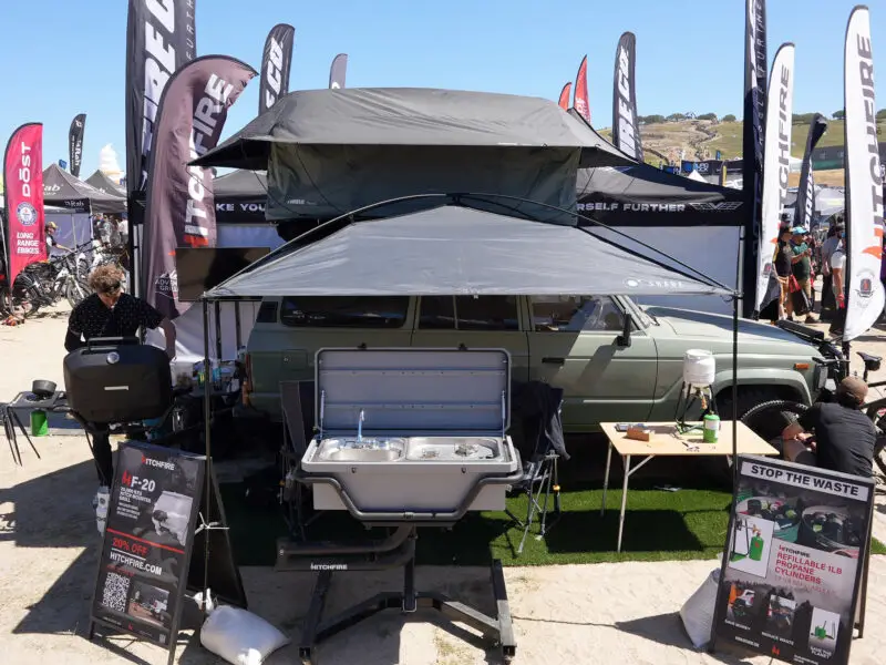 hitchfire car hitch grill and camp kitchen