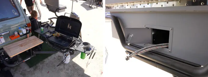hitchfire car hitch grill and camp kitchen