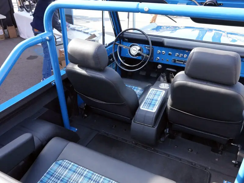 classic ford bronco refurbished