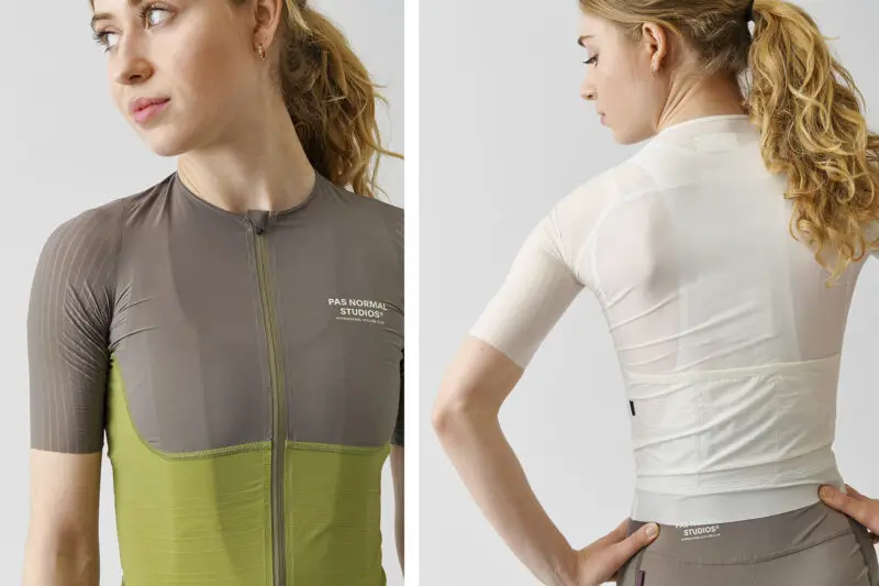Pas Normal Studios Mechanism Pro ultralight road bike racing clothing, jersey details