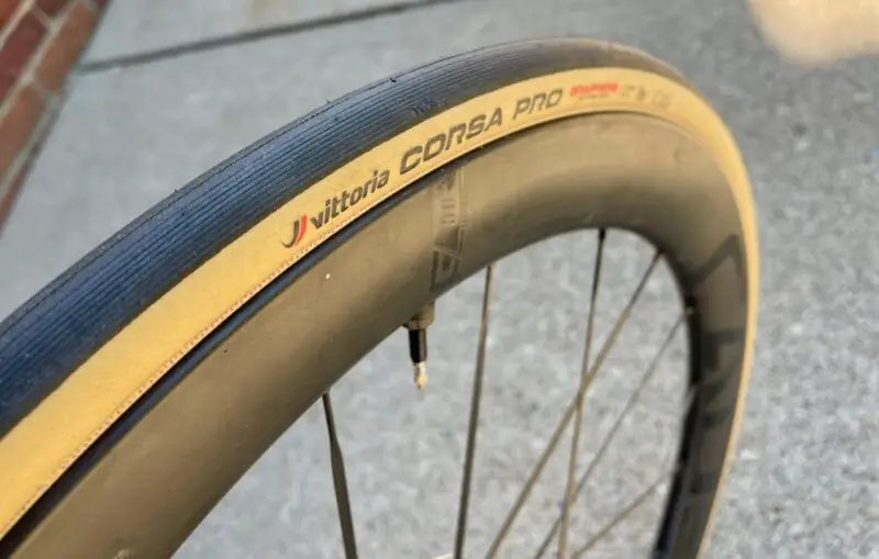 Vittoria Corsa Pro Speed control Tires sidewall