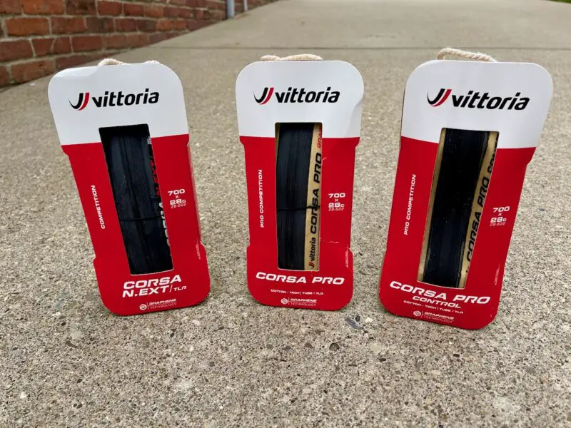 Vittoria Corsa Pro Speed control Tires . wide