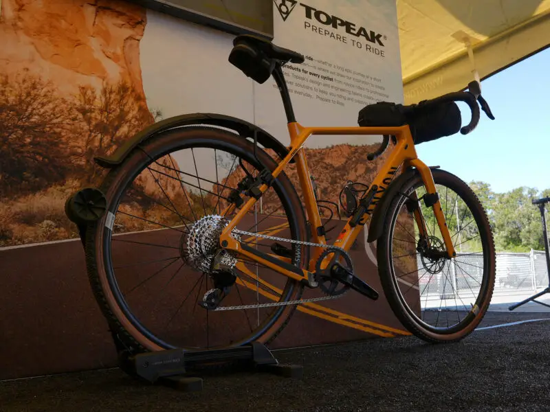 topeak max stand bike stand with 65lb weight limit for heavy e-bikes
