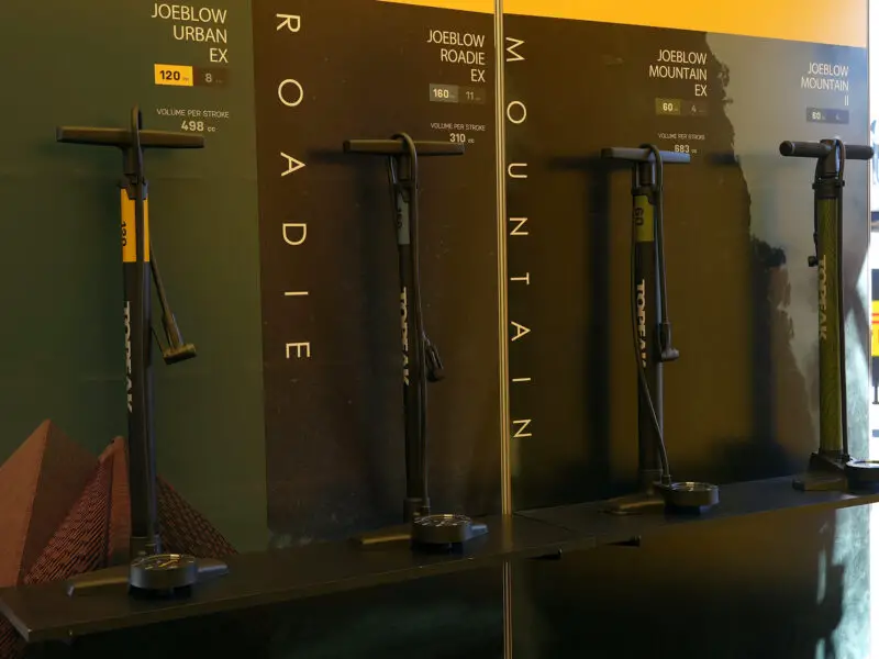 new topeak joe blow floor pumps