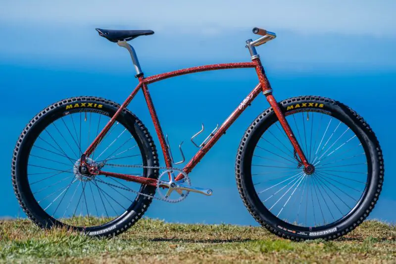 Sklar Bikes x The Radavist Super Something #coaster hero side shot
