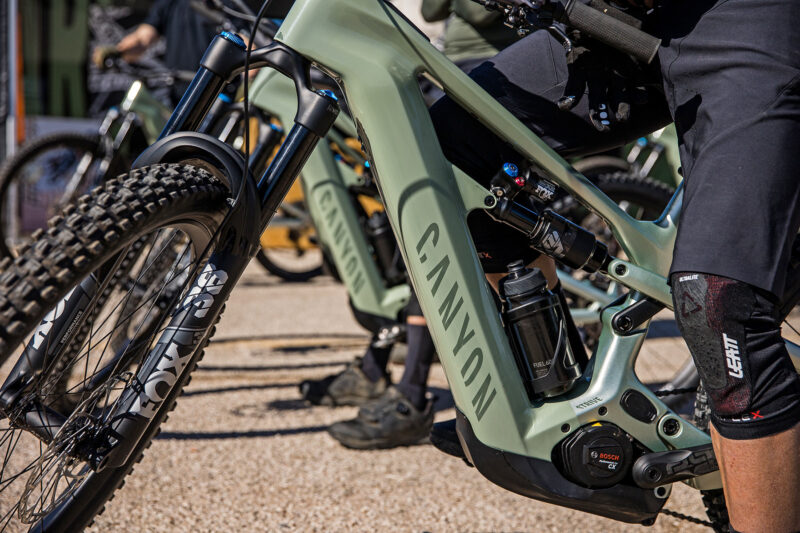 All-New Canyon Strive:ON CFR Races Enduro eBike to World Cup eMTB EDR Series