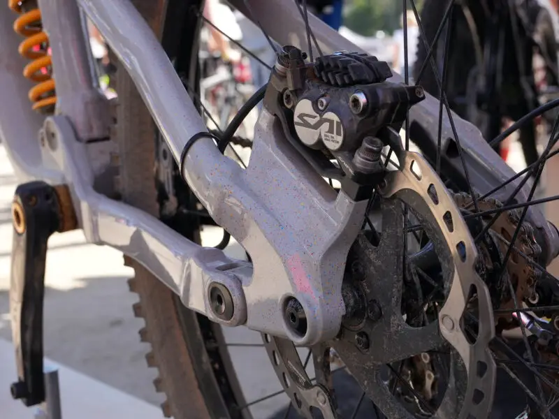 prototype marin alloy downhill mountain bike with horst link suspension