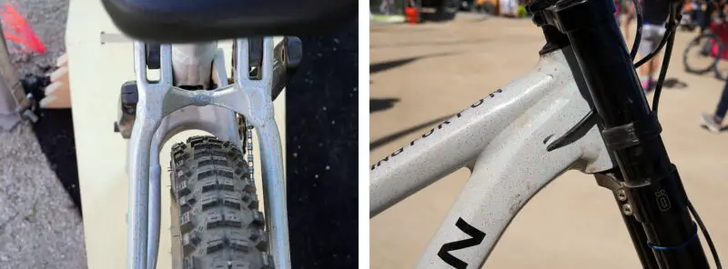 prototype marin alloy downhill mountain bike with horst link suspension