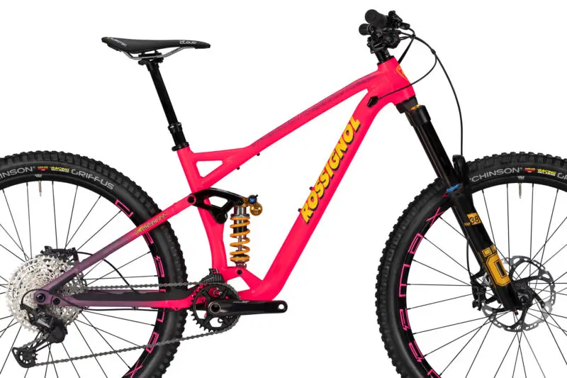 Rossignol Super Heretic 160mm alloy enduro mountain bike, frame detail