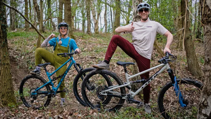 2023 Cotic FlareMAX Gen5, 125mm steel full-suspension trail bike, made-in-the-UK, photo by Richard Baybutt, options