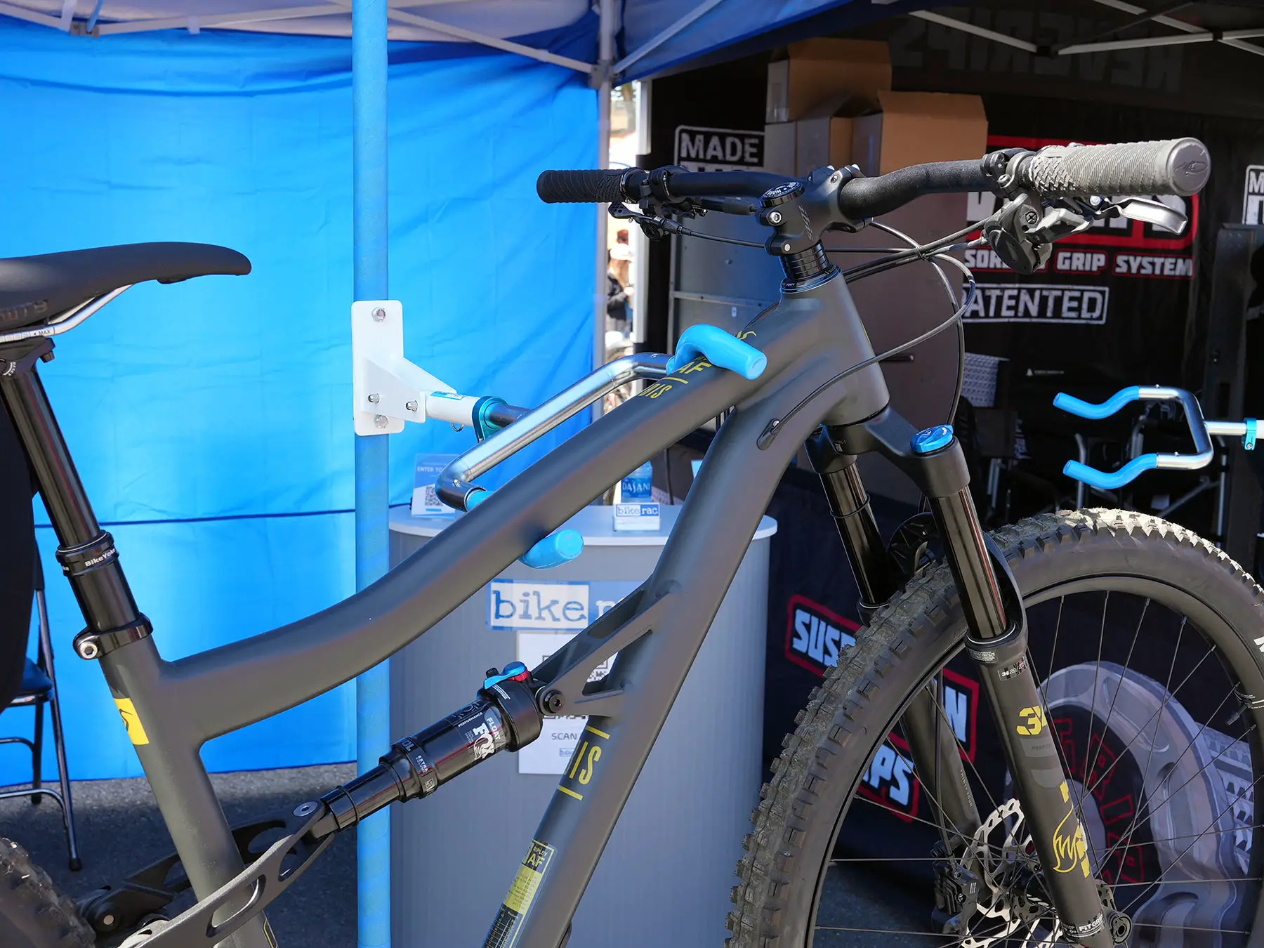 bike-rac wall mounted bicycle cradle