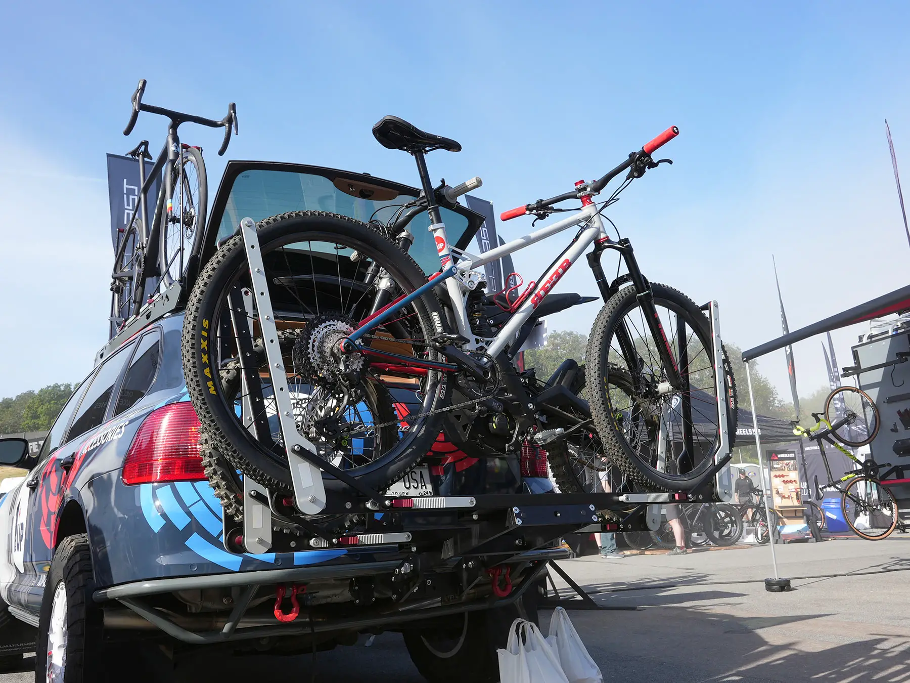 1up racks xd extreme duty heavy duty hitch mount bike rack for heavier e-bikes
