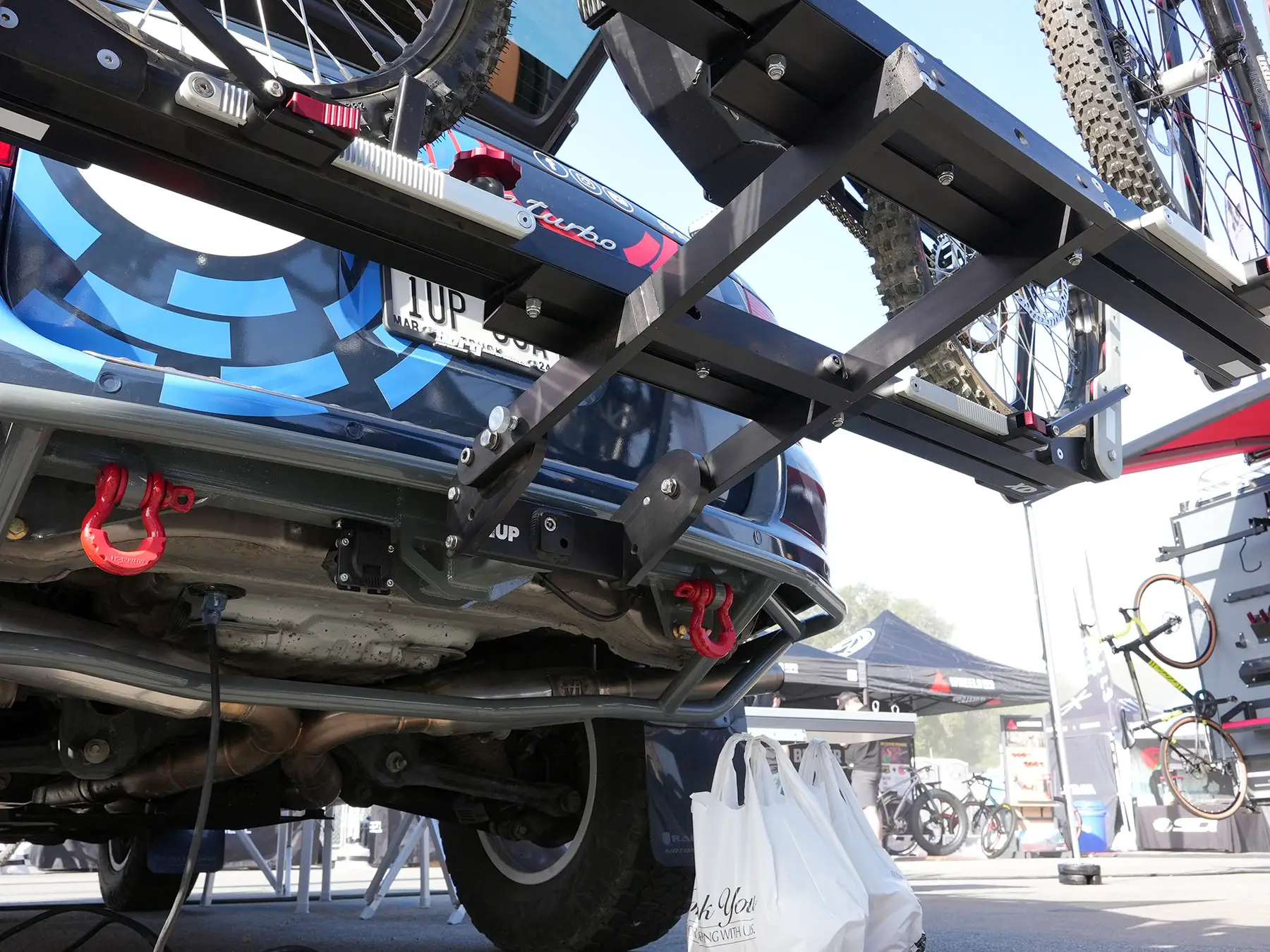 1up racks xd extreme duty heavy duty hitch mount bike rack for heavier e-bikes